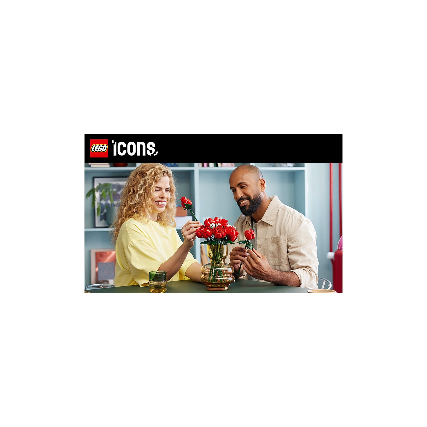 LEGO Icons Rosenstrauß 10328 — Buy in Cyprus with Fast Delivery