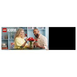 LEGO Icons Rosenstrauß 10328 — Buy in Cyprus with Fast Delivery