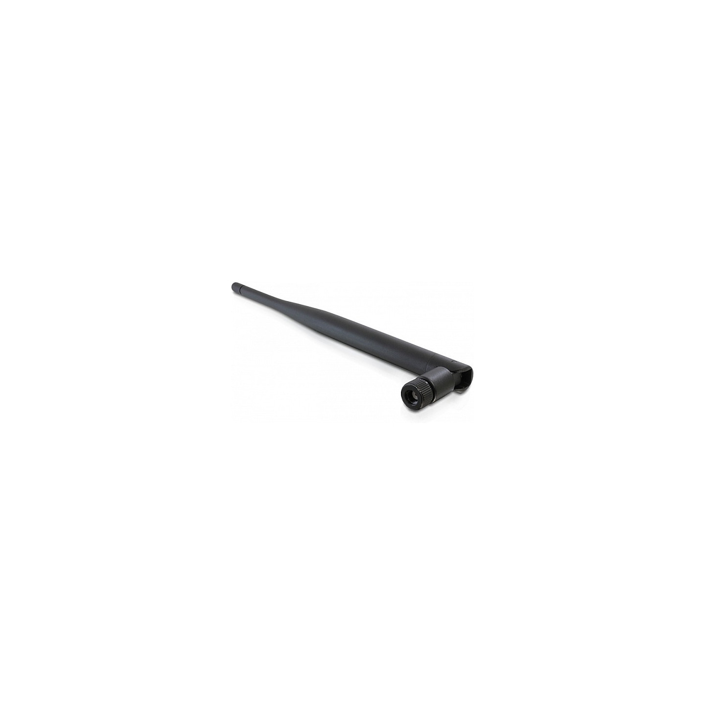 Delock WLAN 802.11 ac a b g n Antenne RP-SMA Stecker 4 - 5 dBi omnidirektional mit Kippgelenk schwarz