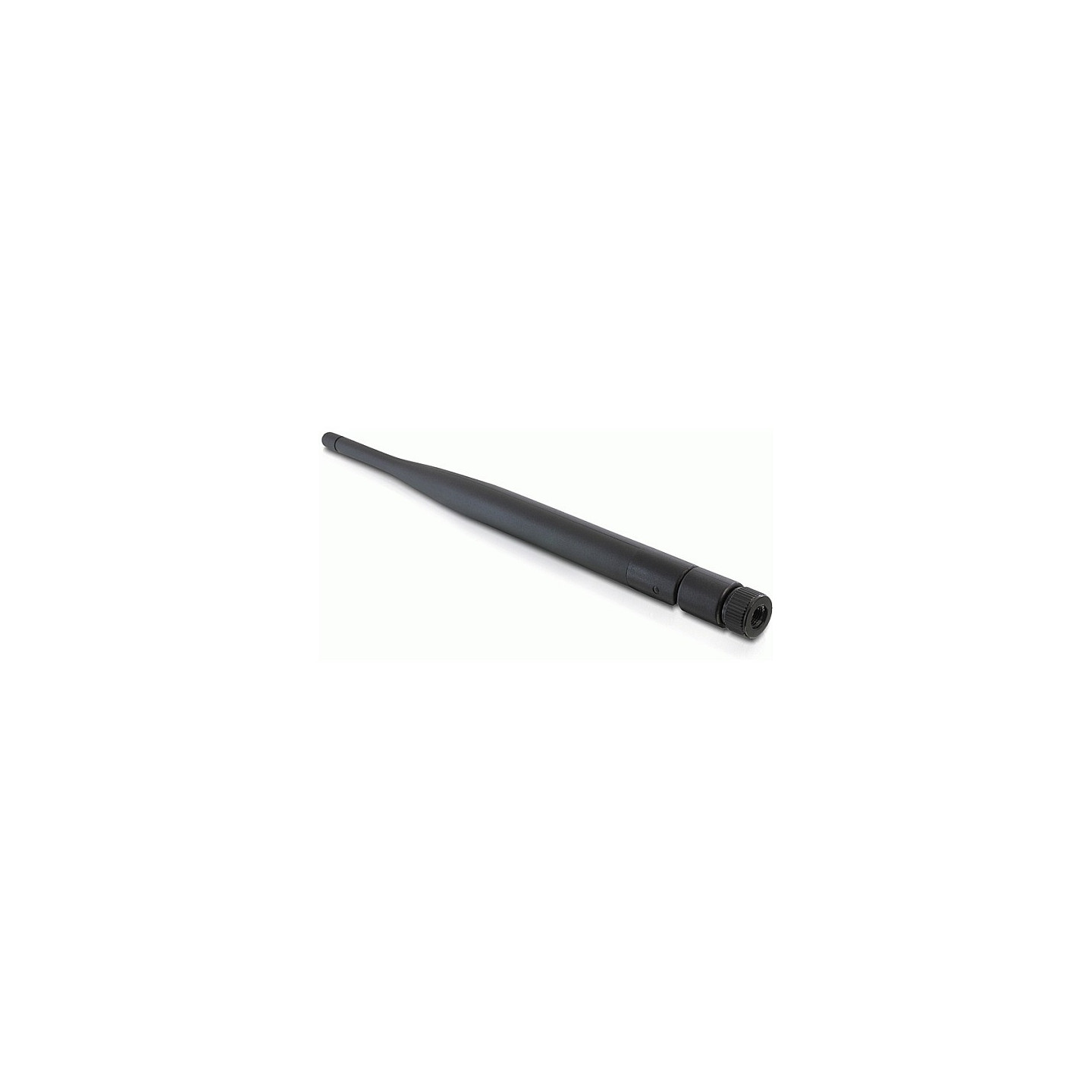Delock WLAN 802.11 ac a b g n Antenne RP-SMA Stecker 4 - 5 dBi omnidirektional mit Kippgelenk schwarz