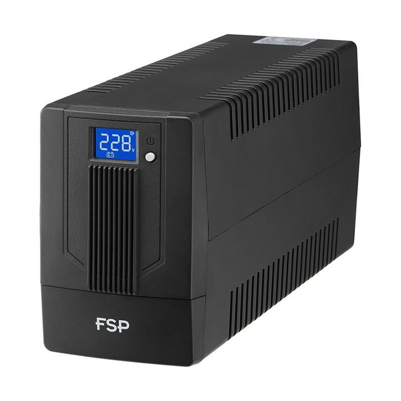 FSP iFP800 Line-interactive UPS 800VA.480W.SCHUKO 2.12V 9AH 1.LCD VERSION .230V — Buy in Cyprus with Fast Delivery
