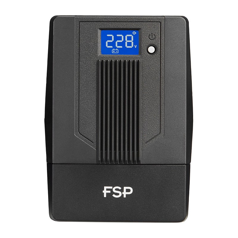 FSP iFP800 Line-interactive UPS 800VA.480W.SCHUKO 2.12V 9AH 1.LCD VERSION .230V — Buy in Cyprus with Fast Delivery
