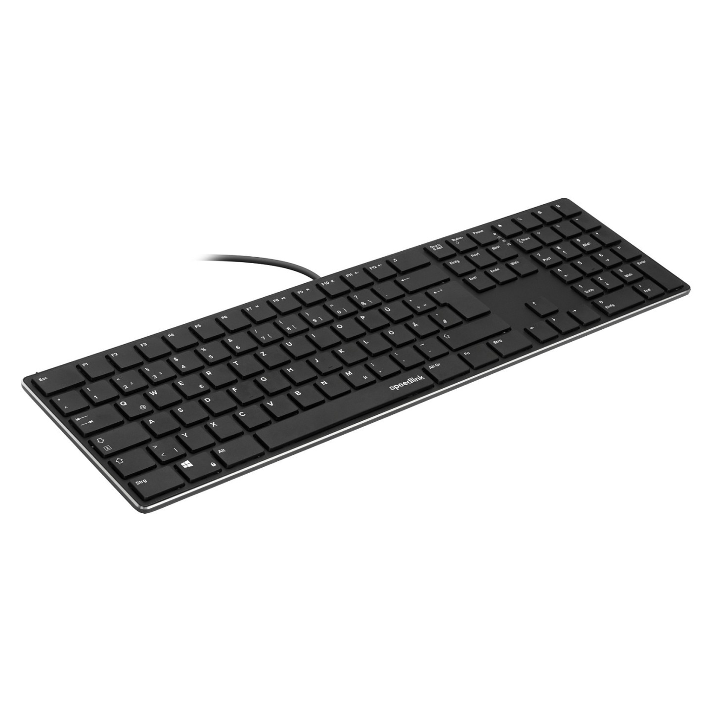 Speedlink Tastatur RIVA Slim Metal Scissor. schwarz retail — Buy in Cyprus with Fast Delivery