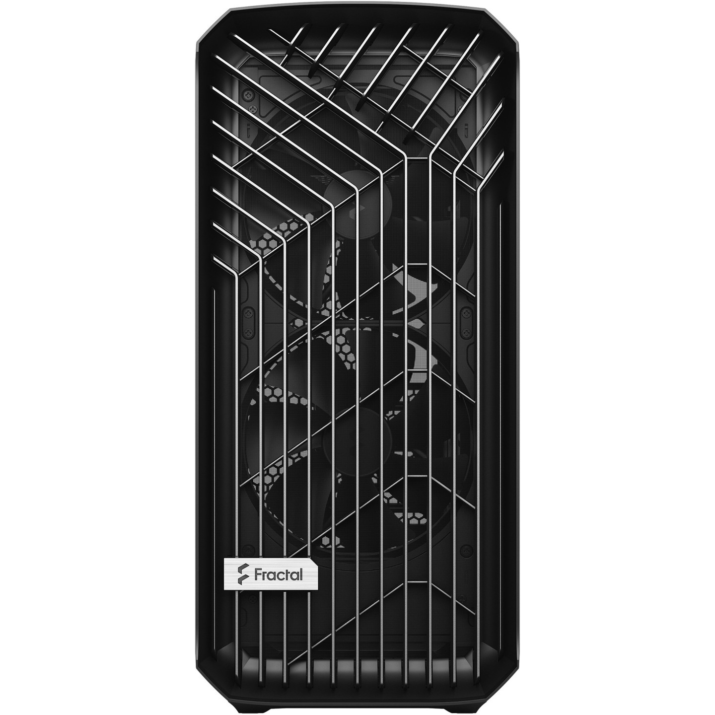 Fractal Design Torrent Mid Tower Case - Black - E-ATX/ATX/ITX Support, 2x180mm Front Fans, USB-C (Boxed)