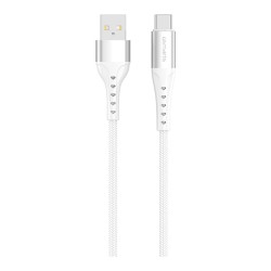 4smarts USB-A auf USB-C Kabel PrimeCord 18W 1.5m. weiss — Buy in Cyprus with Fast Delivery