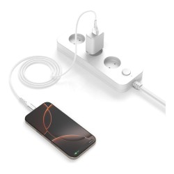 4smarts USB-A auf USB-C Kabel PrimeCord 18W 1.5m. weiss — Buy in Cyprus with Fast Delivery