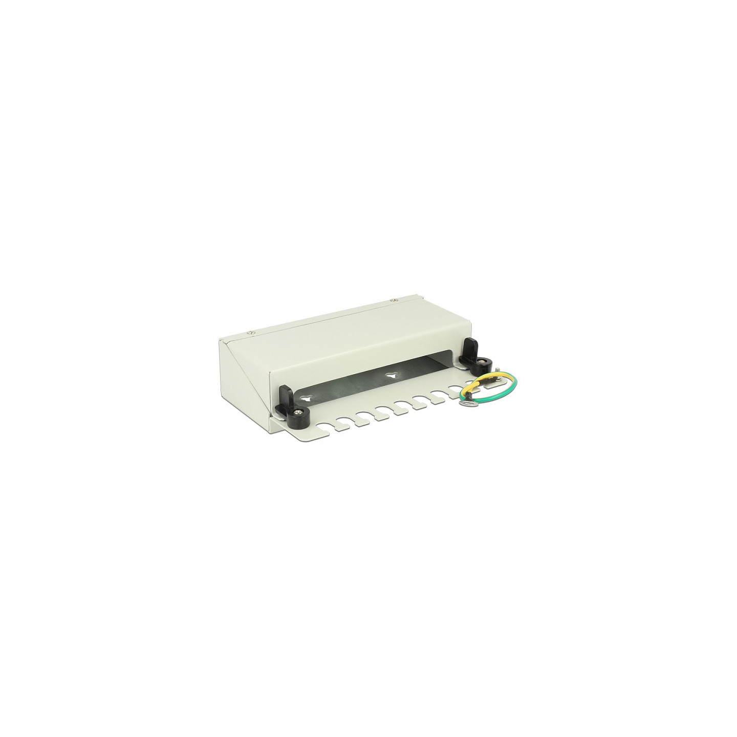 Delock Keystone Desktop Patchpanel 8 Port grau — Buy in Cyprus with Fast Delivery