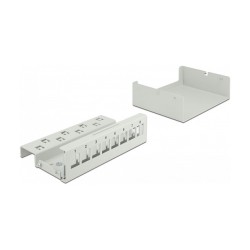 Delock Keystone Patchpanel 8 Port grau — Buy in Cyprus with Fast Delivery