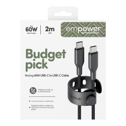Panzerglass RACING 60W USB-C TO USB-C CABLE — Buy in Cyprus with Fast Delivery
