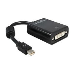 Adapter mini DisplayPort to DVI (ST-BU) DeLOCK Black — Buy in Cyprus with Fast Delivery