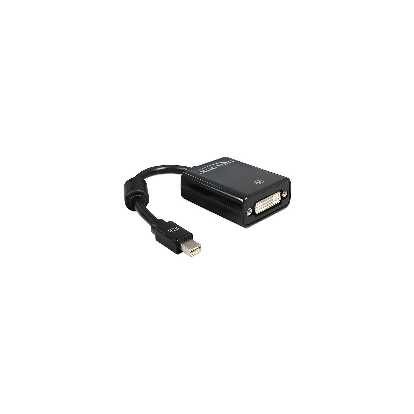 Adapter mini DisplayPort to DVI (ST-BU) DeLOCK Black — Buy in Cyprus with Fast Delivery