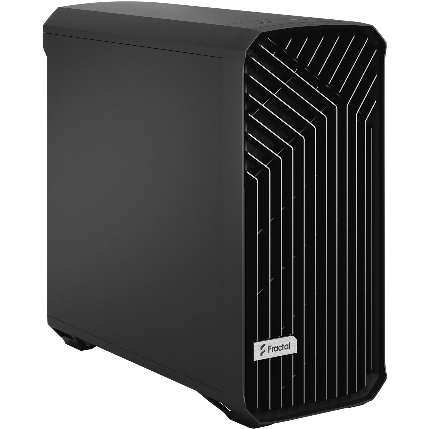 Fractal Design Torrent Mid Tower Case - Black - E-ATX/ATX/ITX Support, 2x180mm Front Fans, USB-C (Boxed)
