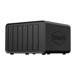 TERRAMASTER F6-424 6bay NAS. Quad-Core. 8GB DDR5. Diskless — Buy in Cyprus with Fast Delivery