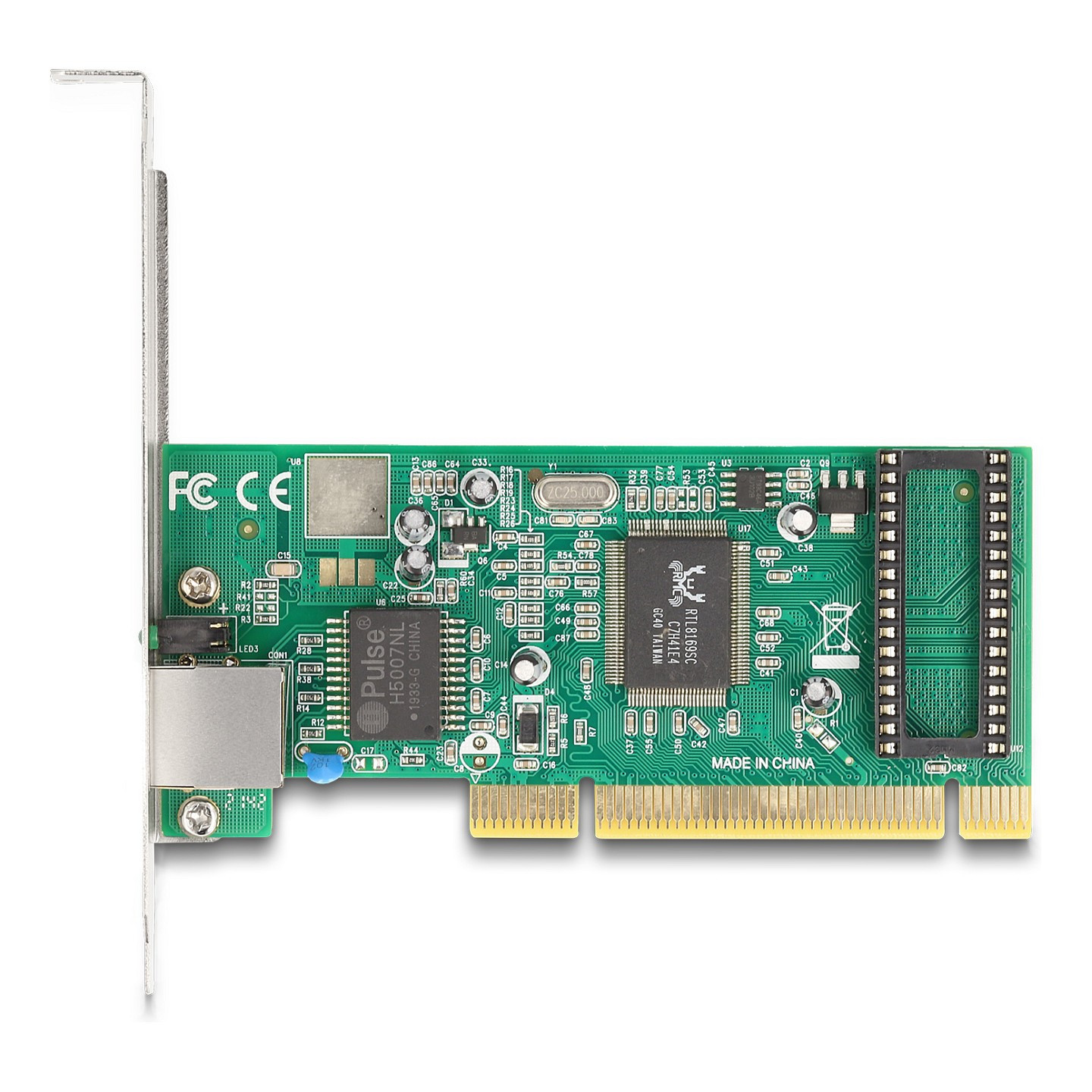 PCI Netzwerkkarte Gigabit LAN 1 x RJ45 RTL8169 — Buy in Cyprus with Fast Delivery