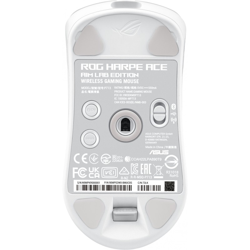 Buy ASUS ROG Harpe Ace Aim Lab Edition - Ambidextrous 36,000 DPI Tri-Mode Wirele... in Cyprus, Nicosia, Limassol, Larnaka, Pafos