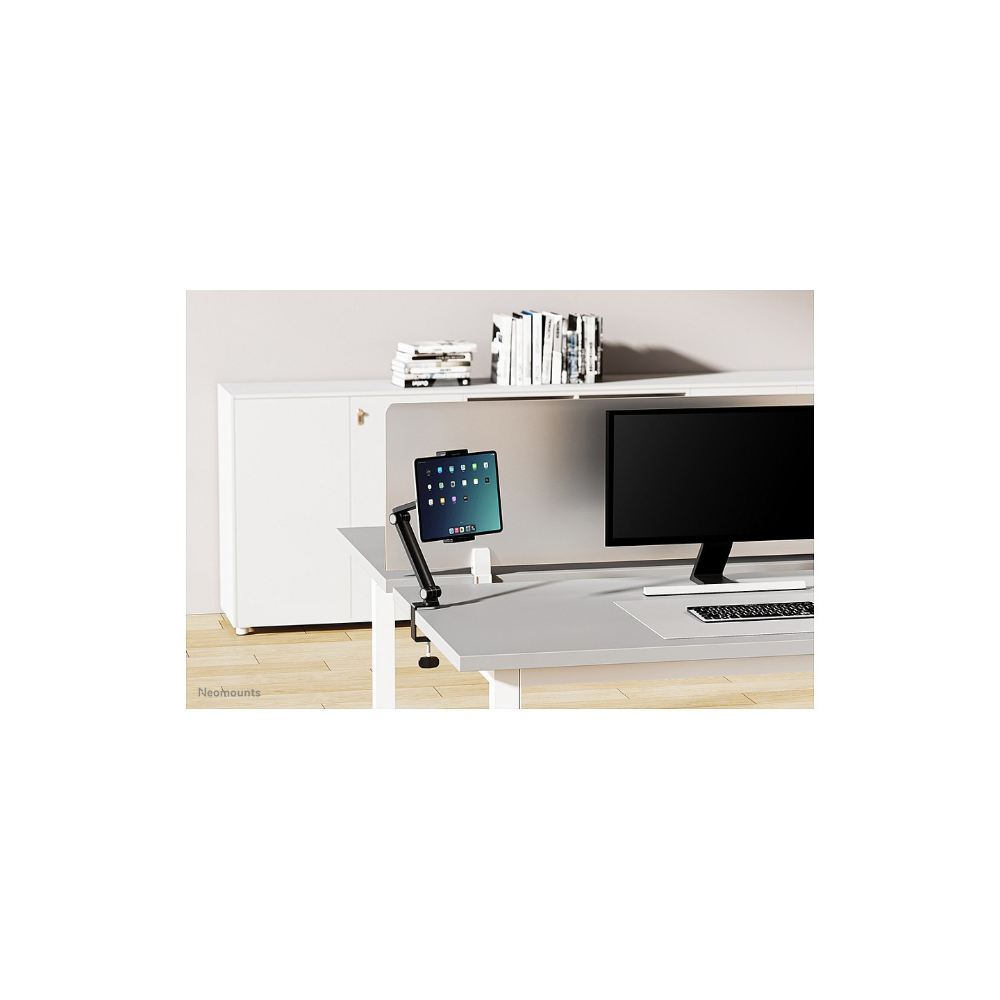Tabletständer mit 3 Drehpunkten (4.7' - 12.9') max 1kg- Tischhalterung - Neomounts Schwarz — Buy in Cyprus with Fast Delivery