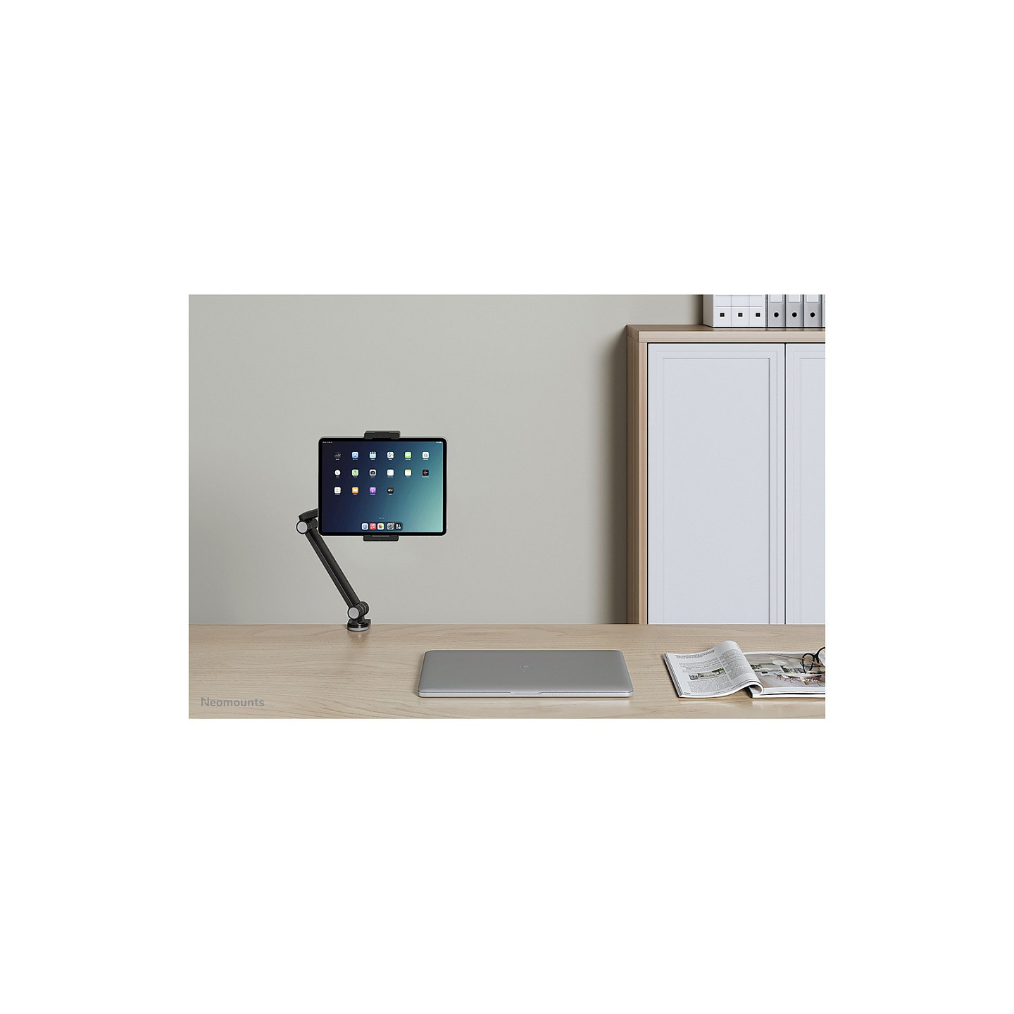 Tabletständer mit 3 Drehpunkten (4.7' - 12.9') max 1kg- Tischhalterung - Neomounts Schwarz — Buy in Cyprus with Fast Delivery