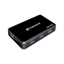 USB3.0 HUB 4Port Transcend HUB3 SuperSpeed aktiv mit Netzteil Black — Buy in Cyprus with Fast Delivery