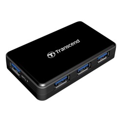 USB3.0 HUB 4Port Transcend HUB3 SuperSpeed aktiv mit Netzteil Black — Buy in Cyprus with Fast Delivery