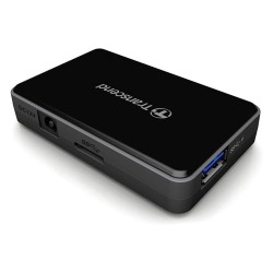 USB3.0 HUB 4Port Transcend HUB3 SuperSpeed aktiv mit Netzteil Black — Buy in Cyprus with Fast Delivery
