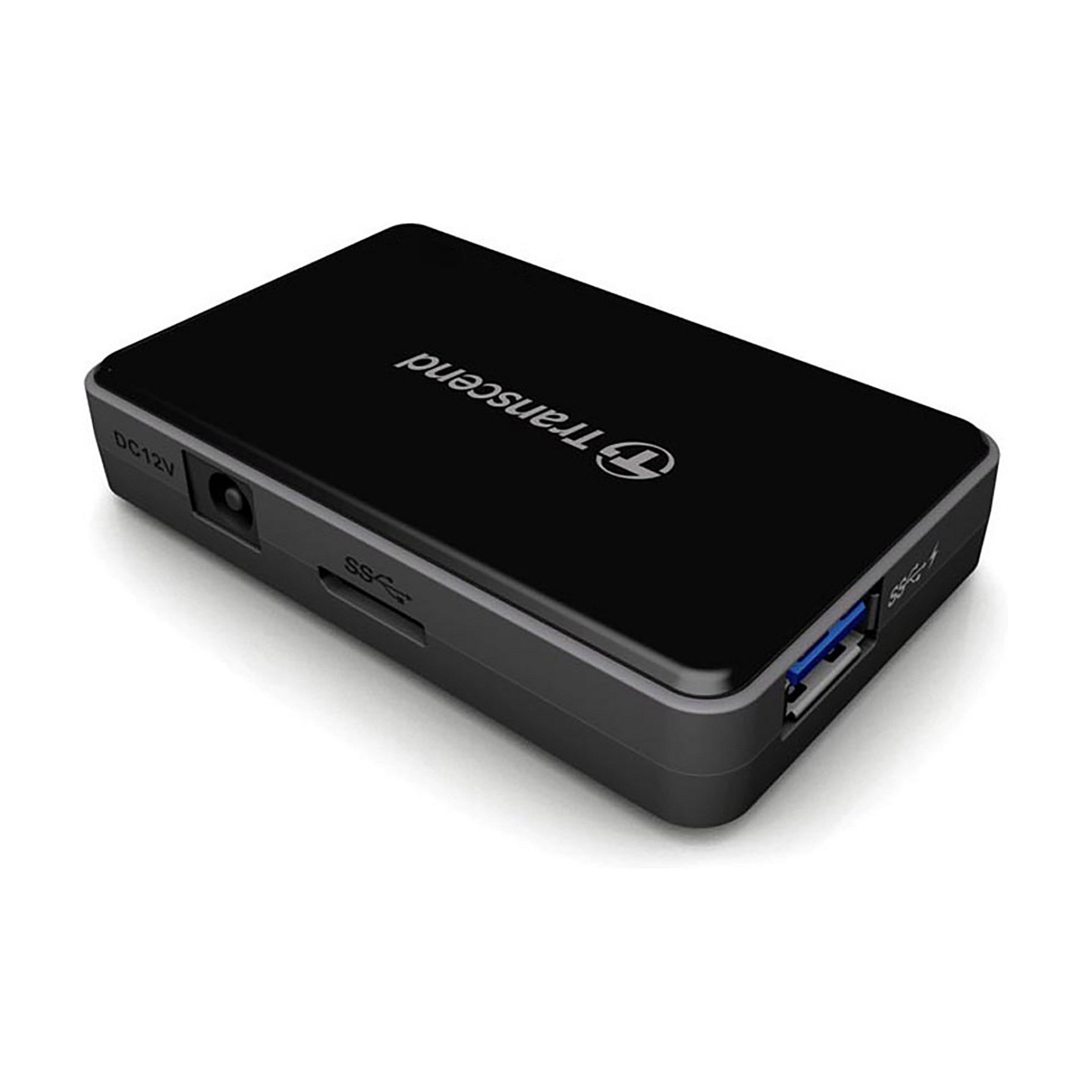 USB3.0 HUB 4Port Transcend HUB3 SuperSpeed aktiv mit Netzteil Black — Buy in Cyprus with Fast Delivery