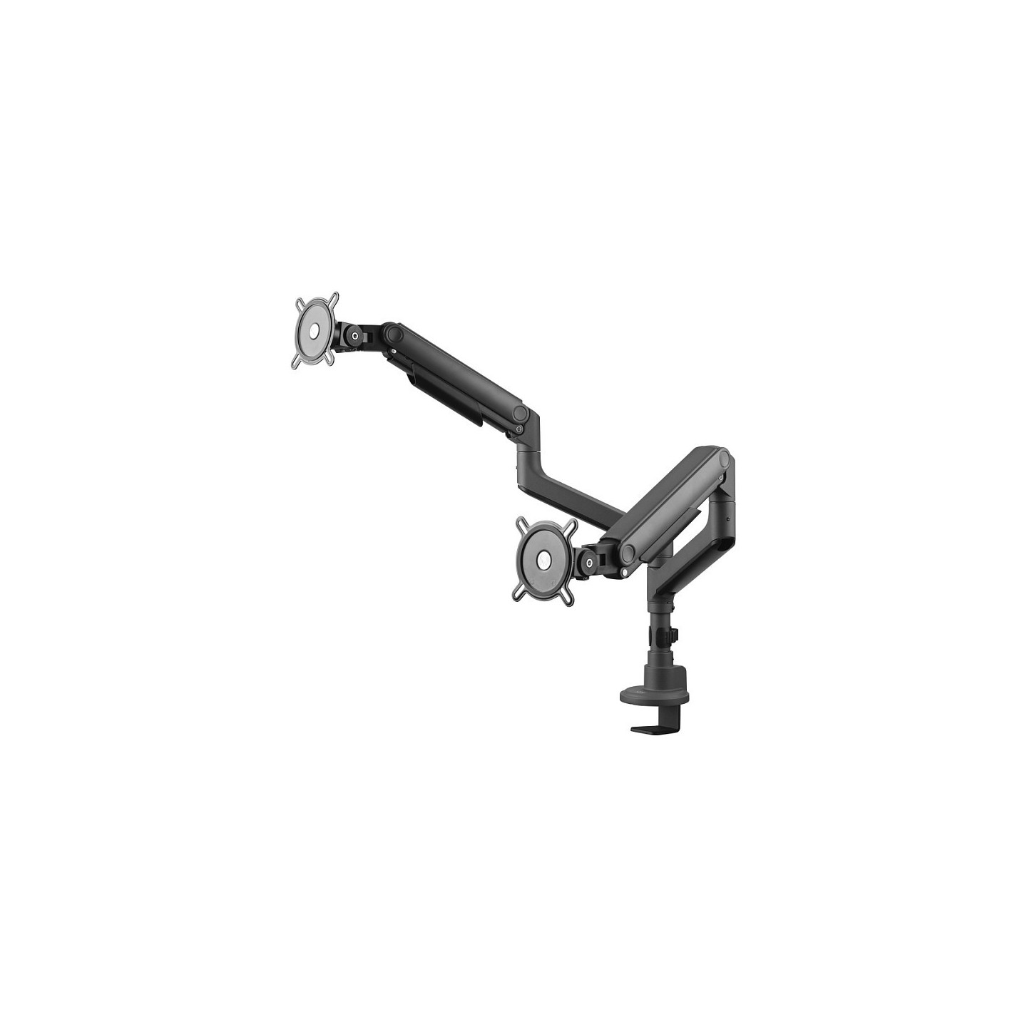 One for all Universal Schwerlast-Monitorarm DM 5210 Dual Heavy Duty (schwarz. fr 43 - 127cm (17' - 50') Monitore)