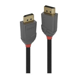 LINDY DisplayPort 1.4 Kabel Anthra Line 4K60Hz 21.6Gbs 3m — Buy in Cyprus with Fast Delivery