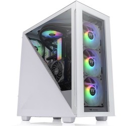 Buy Thermaltake Divider 300 TG Snow ARGB - Mid Tower PC Case, White, Tempered Gl... in Cyprus, Nicosia, Limassol, Larnaka, Pafos