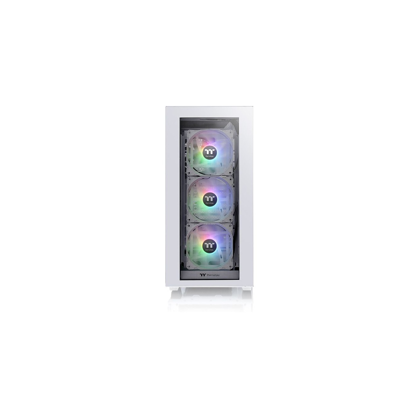Thermaltake Divider 300 TG Snow ARGB - Mid Tower PC Case, White, Tempered Glass, ARGB, ATX/mATX/Mini-ITX