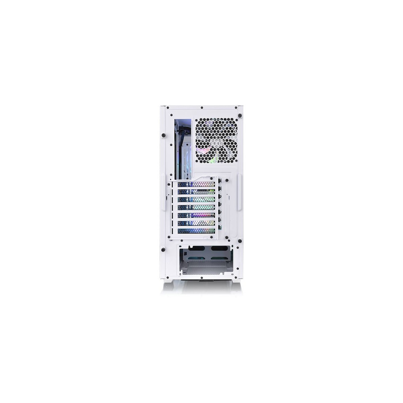 Thermaltake Divider 300 TG Snow ARGB - Mid Tower PC Case, White, Tempered Glass, ARGB, ATX/mATX/Mini-ITX