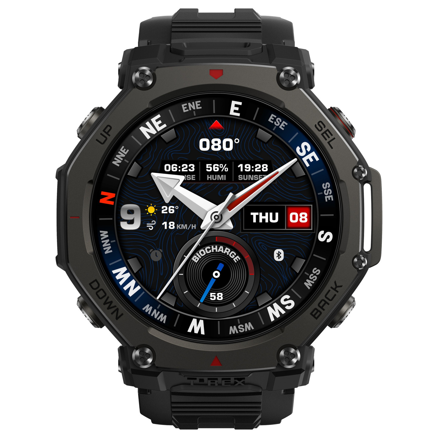 Amazfit T-Rex 3 Pro Tactical Black Smartwatch — Buy in Cyprus with Fast Delivery