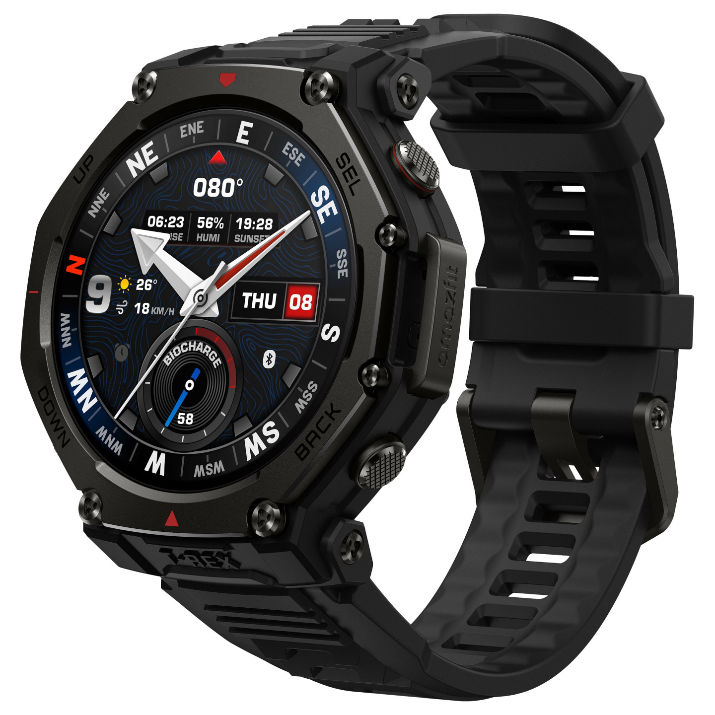 Amazfit T-Rex 3 Pro Tactical Black Smartwatch — Buy in Cyprus with Fast Delivery