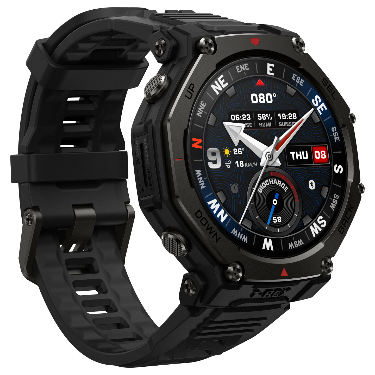 Amazfit T-Rex 3 Pro Tactical Black Smartwatch — Buy in Cyprus with Fast Delivery