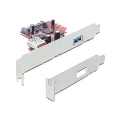 PCI Express x1 Karte zu 1 x extern + 1 x intern SuperSpeed USB 5 Gbps — Buy in Cyprus with Fast Delivery