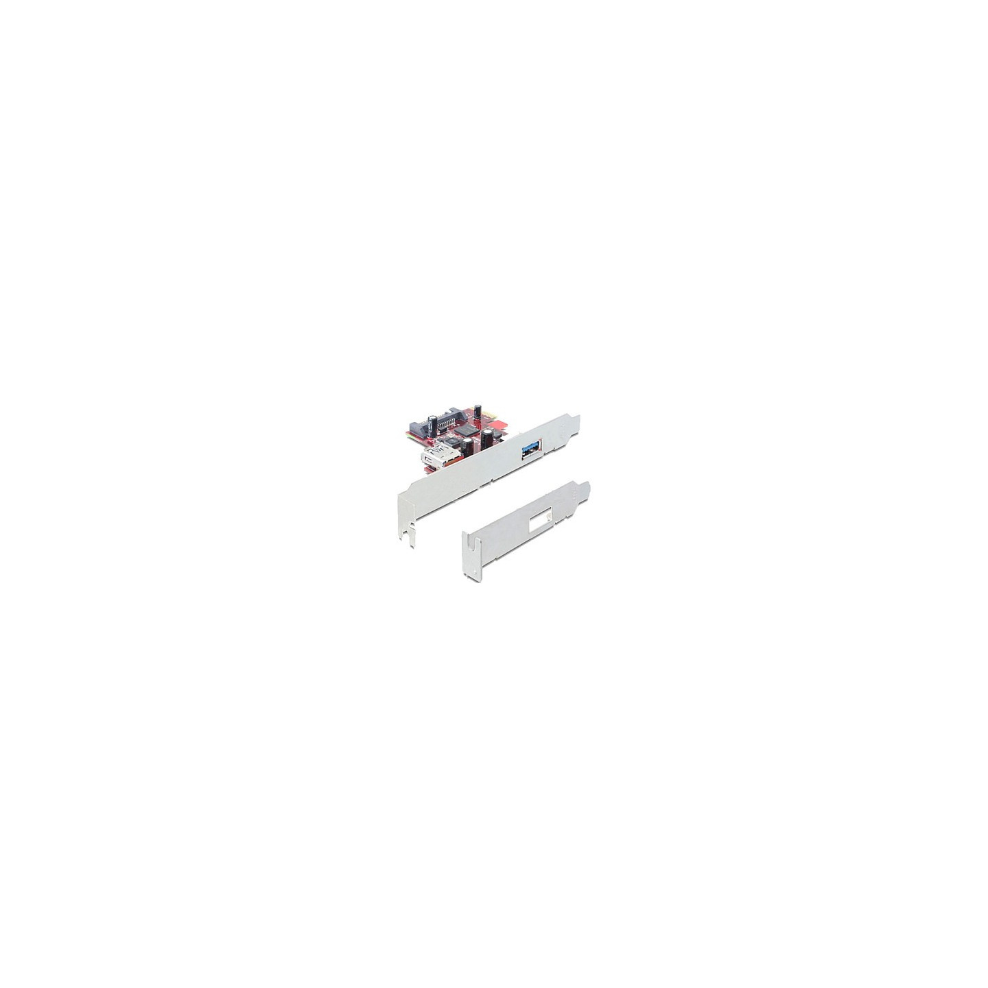 PCI Express x1 Karte zu 1 x extern + 1 x intern SuperSpeed USB 5 Gbps — Buy in Cyprus with Fast Delivery