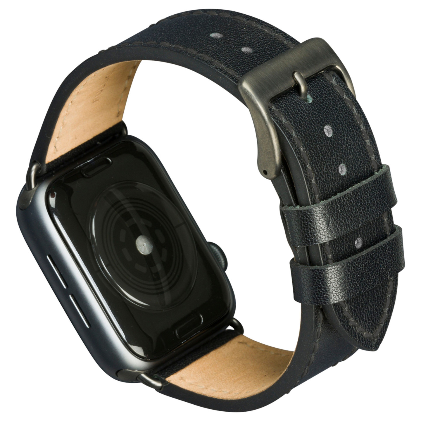 dbramante1928 Copenhagen - Uhrarmband fr Smartwatch - Weltraum grau schwarz - fr Apple Watch Herms Series 9