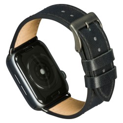 dbramante1928 Copenhagen - Uhrarmband fr Smartwatch - Weltraum grau schwarz - fr Apple Watch Herms Series 9