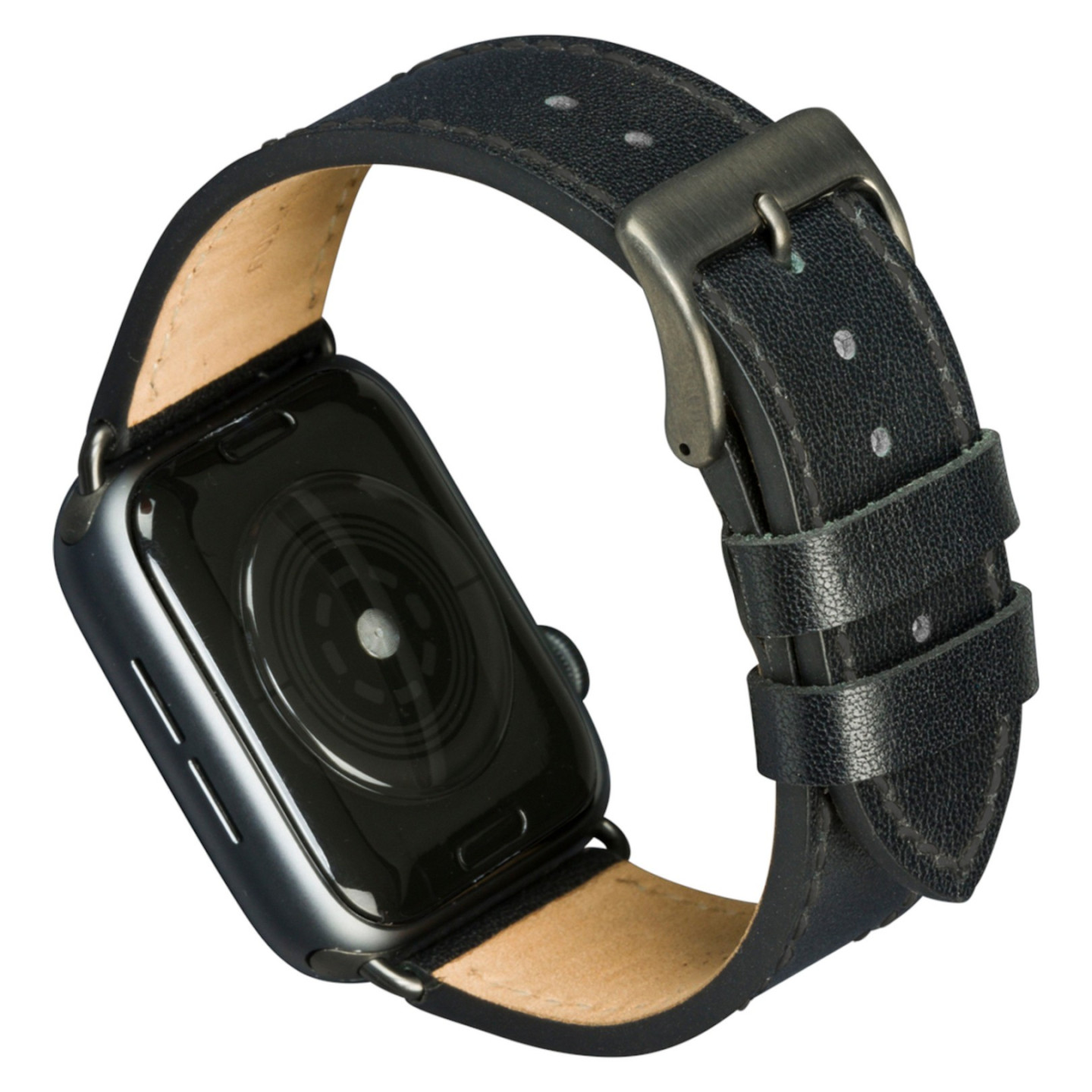 dbramante1928 Copenhagen - Uhrarmband fr Smartwatch - Weltraum grau schwarz - fr Apple Watch Herms Series 9
