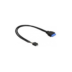 USB3.0 Pin Header Buchse DeLOCK Black — Buy in Cyprus with Fast Delivery