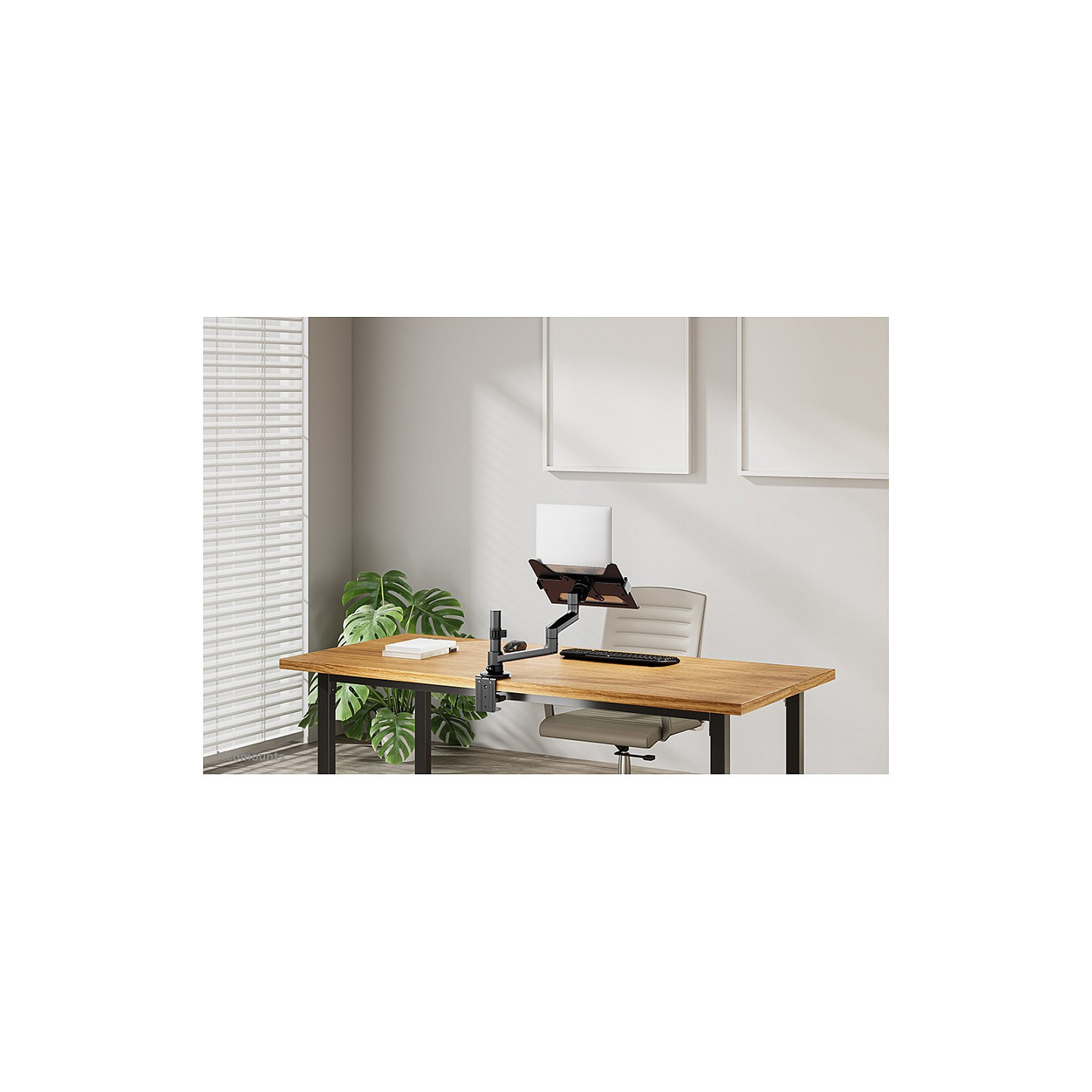 Neomounts DS20-425BL1 Tischhalterung für Laptops Gelenkarm (11.6' - 17.3') max 5kg - Schwarz