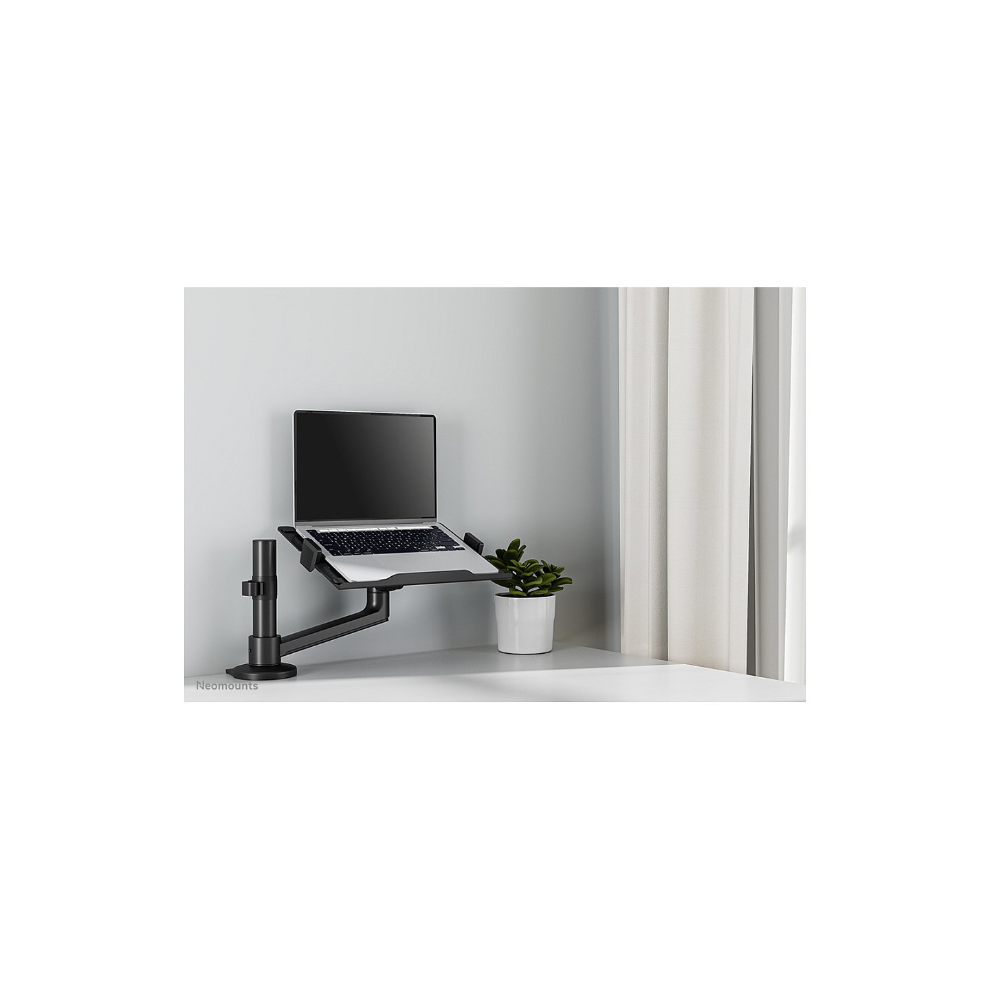 Neomounts DS20-425BL1 Tischhalterung für Laptops Gelenkarm (11.6' - 17.3') max 5kg - Schwarz