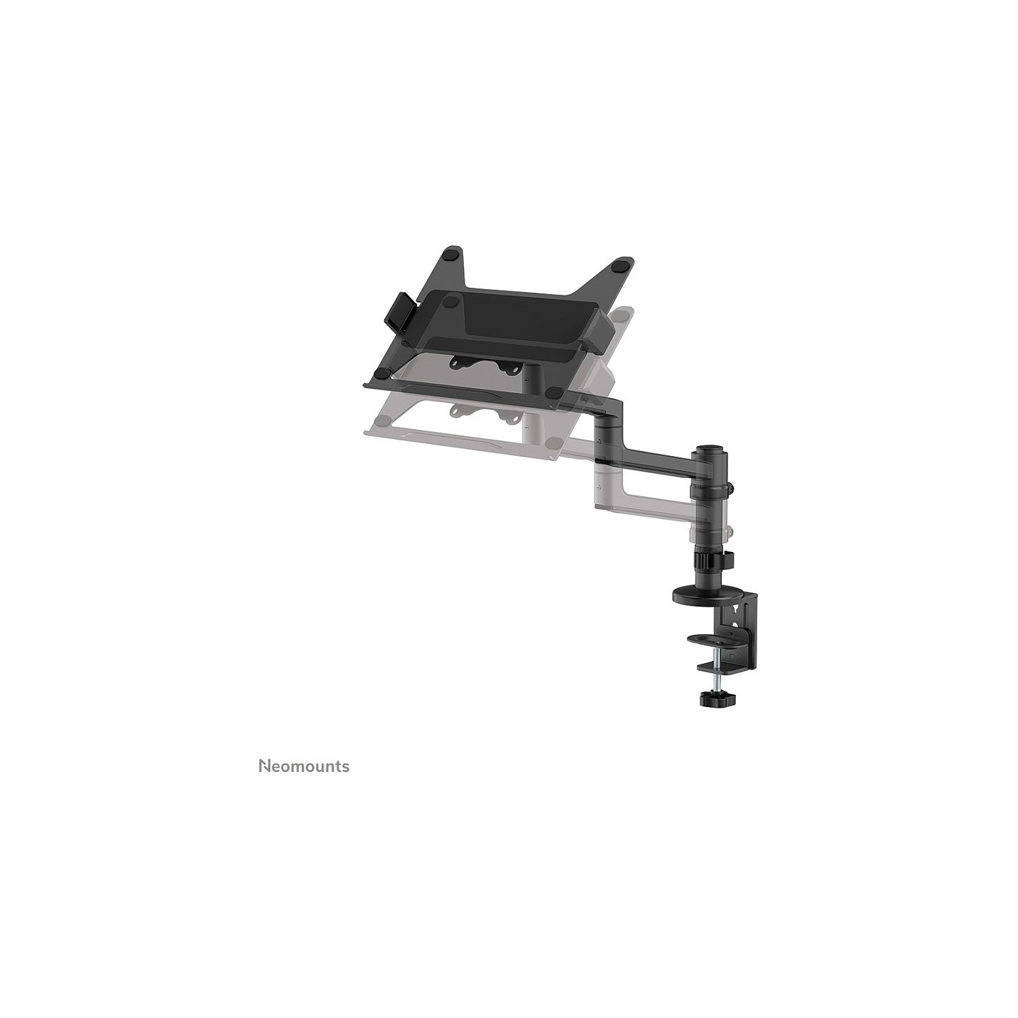 Neomounts DS20-425BL1 Tischhalterung für Laptops Gelenkarm (11.6' - 17.3') max 5kg - Schwarz