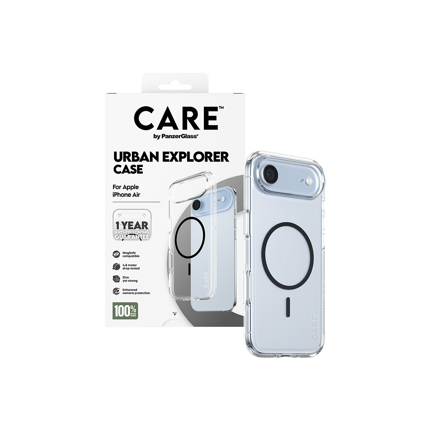 Panzerglass CARE BY FLAGSHIP CASE TRANSPARE — Buy in Cyprus with Fast Delivery