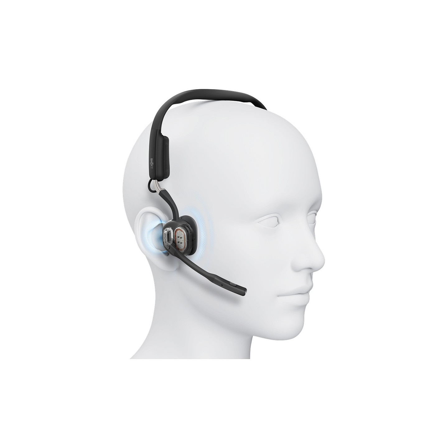 SHOKZ OPENMEET Bluetooth Knochenschall Headset USB C Port — Buy in Cyprus with Fast Delivery