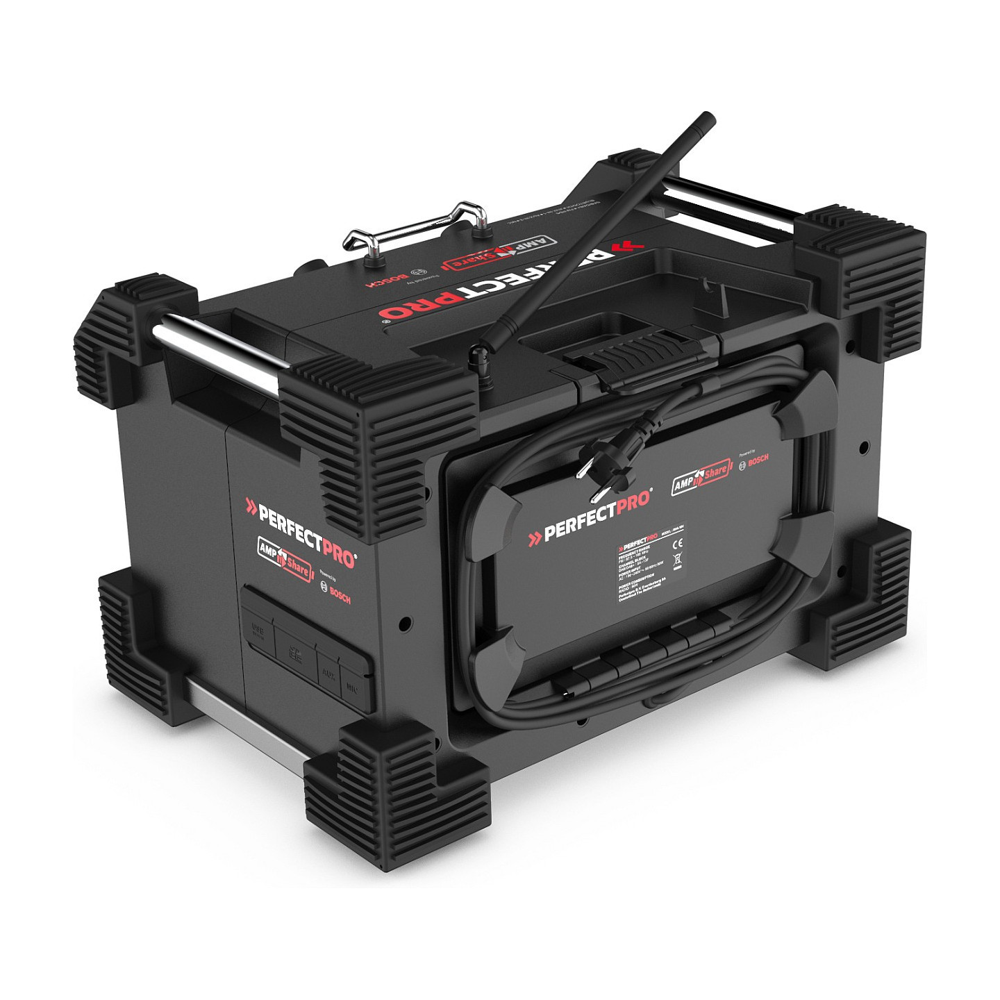 PerfectPro ROCKHART 18V Baustellenradio — Buy in Cyprus with Fast Delivery
