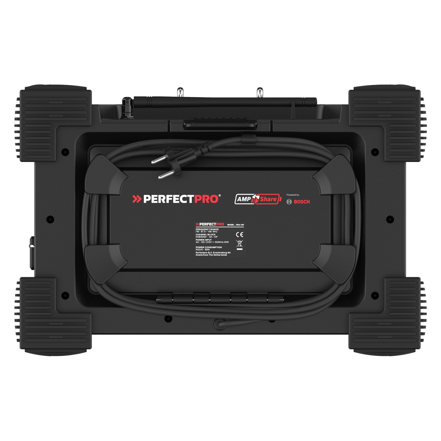 PerfectPro ROCKHART 18V Baustellenradio — Buy in Cyprus with Fast Delivery