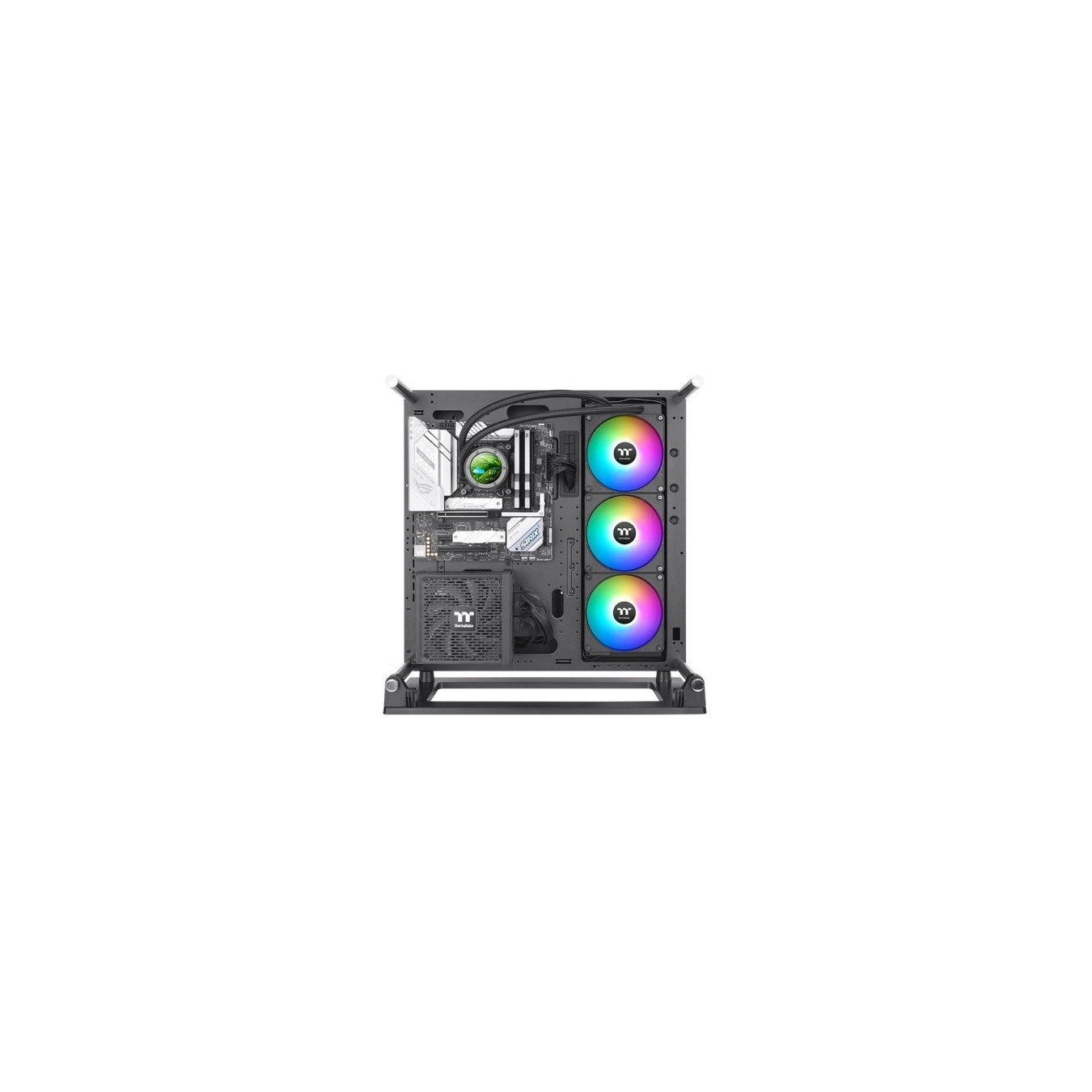 Thermaltake TH420 V2 Ultra EX - CL-W417-PL14SW-A - 420mm AIO Liquid Cooler, 3x140mm ARGB Fans, Black