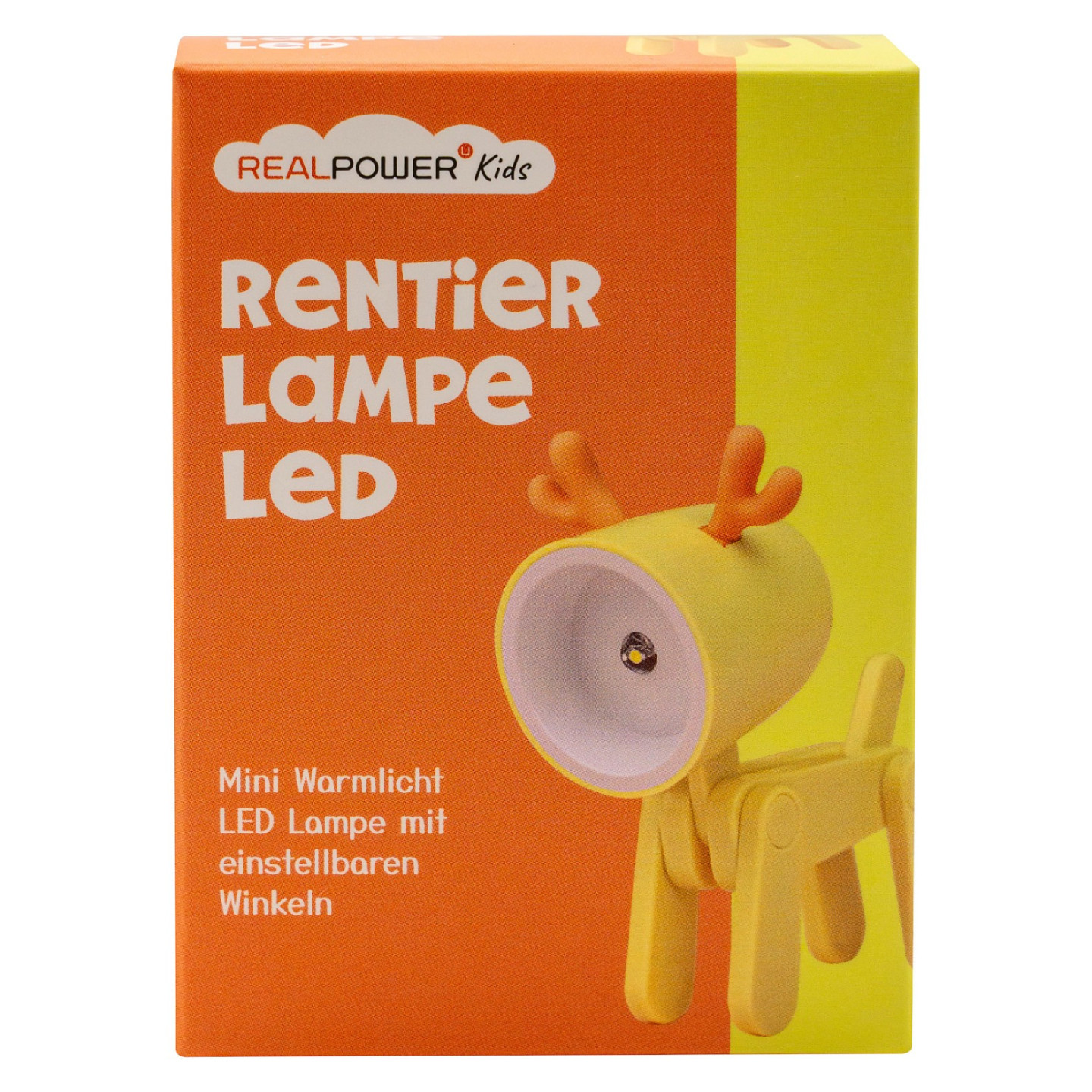RealPower LED-Tier Taschenlampe Yellow deer — Buy in Cyprus with Fast Delivery