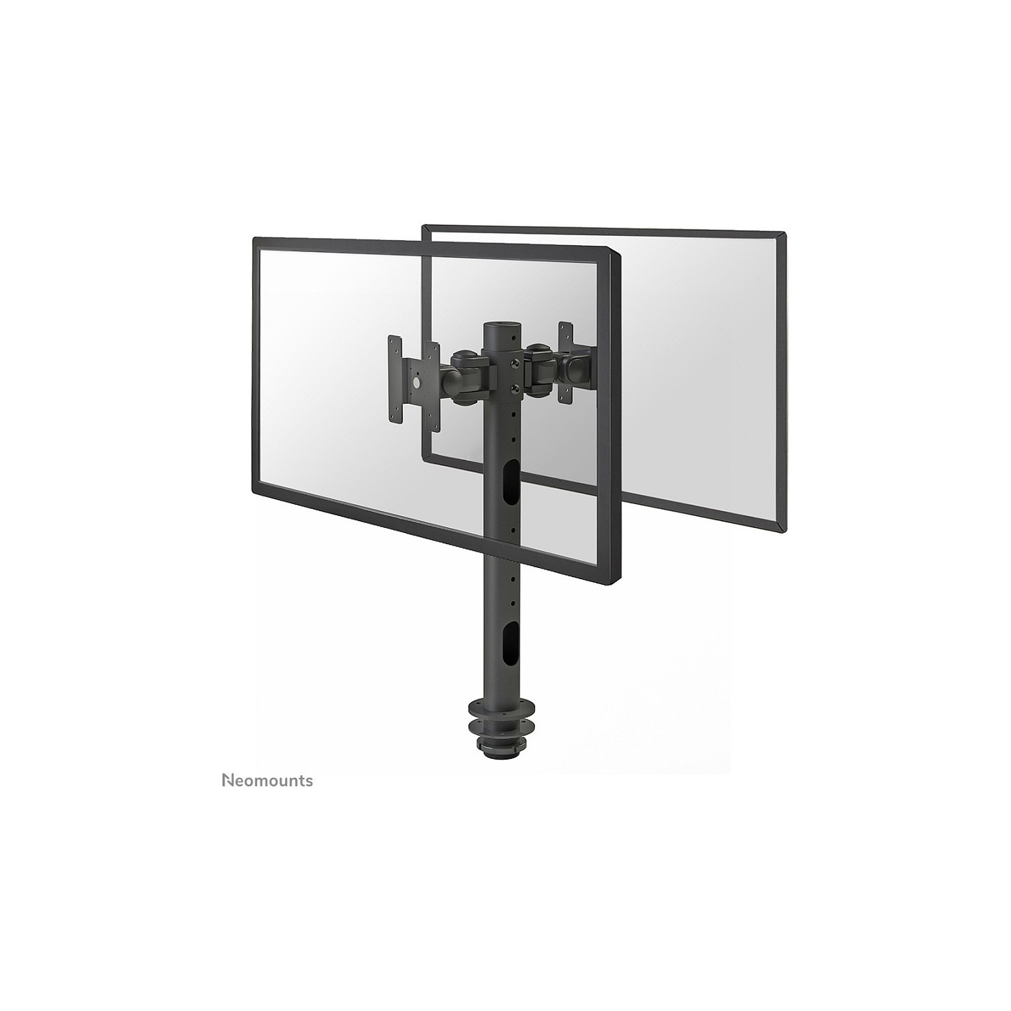 Tischhalterung für zwei Flachbildschirme bis 30' (76 cm) 10KG FPMA-D050DBLACK Neomounts — Buy in Cyprus with Fast Delivery
