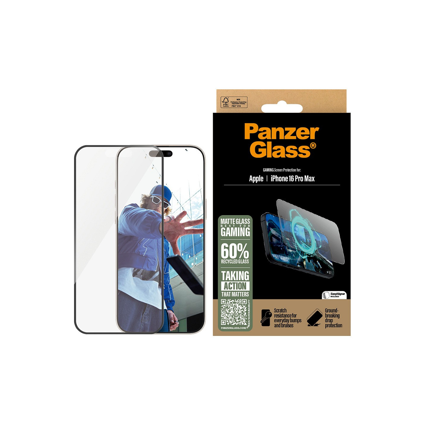 Panzerglass PANZERGLASS GAMING SCREEN — Buy in Cyprus with Fast Delivery
